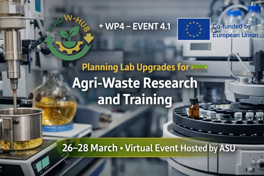 Planning Lab Upgrades for Agri-Waste Research and Training