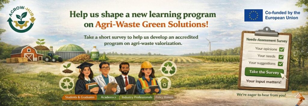 Help us shape a new learning program on Agri-Waste Green Solutions!